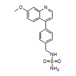 N-[4-(7-Methoxy-4-quinolyl)benzyl]sulfamide