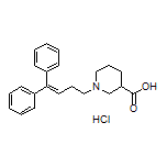 1-(4,4-Diphenylbut-3-en-1-yl)piperidine-3-carboxylic Acid Hydrochloride