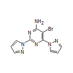 5-Bromo-2,6-di(1-pyrazolyl)pyrimidin-4-amine