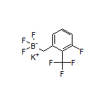 Potassium [3-Fluoro-2-(trifluoromethyl)benzyl]trifluoroborate