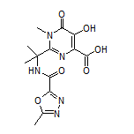 5-Hydroxy-1-methyl-2-[2-(5-methyl-1,3,4-oxadiazole-2-carboxamido)-2-propyl]-6-oxo-1,6-dihydropyrimidine-4-carboxylic Acid