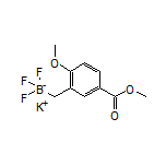 Potassium [2-Methoxy-5-(methoxycarbonyl)benzyl]trifluoroborate