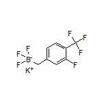 Potassium [3-Fluoro-4-(trifluoromethyl)benzyl]trifluoroborate