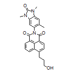 6-(3-Hydroxypropyl)-2-(1,3,6-trimethyl-2-oxo-2,3-dihydro-5-benzimidazolyl)benzo[de]isoquinoline-1,3(2H)-dione