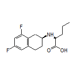 N-[(2S)-6,8-Difluoro-1,2,3,4-tetrahydro-2-naphthyl]-L-norvaline