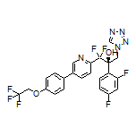 (R)-2-(2,4-Difluorophenyl)-1,1-difluoro-3-(1-tetrazolyl)-1-[5-[4-(2,2,2-trifluoroethoxy)phenyl]-2-pyridyl]-2-propanol