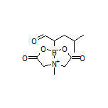 4-Methyl-8-(4-methyl-1-oxo-2-pentyl)-2,6-dioxohexahydro-[1,3,2]oxazaborolo[2,3-b][1,3,2]oxazaborol-4-ium-8-uide