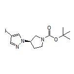 (R)-1-(1-Boc-3-pyrrolidinyl)-4-iodo-1H-pyrazole