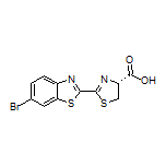 (R)-2-(6-Bromobenzo[d]thiazol-2-yl)-4,5-dihydrothiazole-4-carboxylic Acid