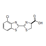 (S)-2-(4-Chlorobenzo[d]thiazol-2-yl)-4,5-dihydrothiazole-4-carboxylic Acid