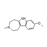 8-Methoxy-3-methyl-1,2,3,4,5,6-hexahydroazepino[4,5-b]indole