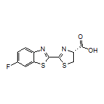 (R)-2-(6-Fluorobenzo[d]thiazol-2-yl)-4,5-dihydrothiazole-4-carboxylic Acid