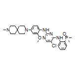 [2-[[5-Chloro-2-[[2-methoxy-4-(9-methyl-3,9-diazaspiro[5.5]undecan-3-yl)phenyl]amino]-4-pyrimidinyl]amino]phenyl]dimethylphosphine Oxide