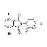 4-Bromo-2-(2,6-dioxo-3-piperidyl)-7-fluoroisoindoline-1,3-dione