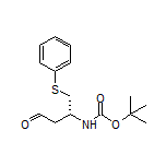 (R)-3-(Boc-amino)-4-(phenylthio)butanal