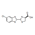 (S)-2-(5-Chlorobenzo[d]thiazol-2-yl)-4,5-dihydrothiazole-4-carboxylic Acid