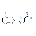 (S)-2-(4-Fluorobenzo[d]thiazol-2-yl)-4,5-dihydrothiazole-4-carboxylic Acid