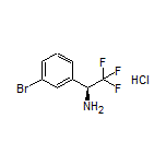 (S)-1-(3-Bromophenyl)-2,2,2-trifluoroethanamine Hydrochloride