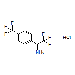 (S)-2,2,2-Trifluoro-1-[4-(trifluoromethyl)phenyl]ethanamine Hydrochloride