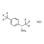 (R)-2,2,2-Trifluoro-1-[4-(trifluoromethyl)phenyl]ethanamine Hydrochloride