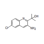 2-(3-Amino-6-chloro-2-quinolyl)-2-propanol