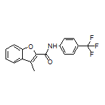 3-Methyl-N-[4-(trifluoromethyl)phenyl]benzofuran-2-carboxamide