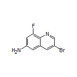 6-Amino-3-bromo-8-fluoroquinoline