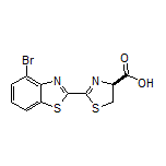 (S)-2-(4-Bromobenzo[d]thiazol-2-yl)-4,5-dihydrothiazole-4-carboxylic Acid