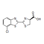 (S)-2-(7-Chlorobenzo[d]thiazol-2-yl)-4,5-dihydrothiazole-4-carboxylic Acid