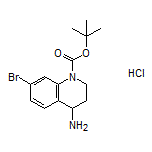 7-Bromo-1-Boc-1,2,3,4-tetrahydroquinolin-4-amine Hydrochloride