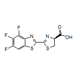 (S)-2-(4,5,6-Trifluorobenzo[d]thiazol-2-yl)-4,5-dihydrothiazole-4-carboxylic Acid