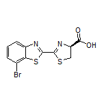 (S)-2-(7-Bromobenzo[d]thiazol-2-yl)-4,5-dihydrothiazole-4-carboxylic Acid