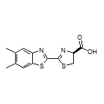 (S)-2-(5,6-Dimethylbenzo[d]thiazol-2-yl)-4,5-dihydrothiazole-4-carboxylic Acid