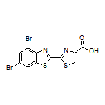 2-(4,6-Dibromobenzo[d]thiazol-2-yl)-4,5-dihydrothiazole-4-carboxylic Acid