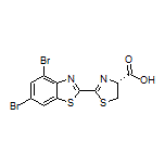 (R)-2-(4,6-Dibromobenzo[d]thiazol-2-yl)-4,5-dihydrothiazole-4-carboxylic Acid