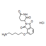 4-[(5-Aminopentyl)oxy]-2-(2,6-dioxo-3-piperidyl)isoindoline-1,3-dione Hydrochloride