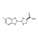 (S)-2-(5-Methylbenzo[d]thiazol-2-yl)-4,5-dihydrothiazole-4-carboxylic Acid