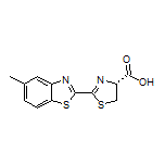 (R)-2-(5-Methylbenzo[d]thiazol-2-yl)-4,5-dihydrothiazole-4-carboxylic Acid