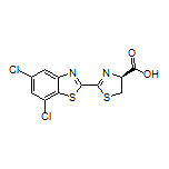 (S)-2-(5,7-Dichlorobenzo[d]thiazol-2-yl)-4,5-dihydrothiazole-4-carboxylic Acid