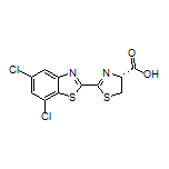 (R)-2-(5,7-Dichlorobenzo[d]thiazol-2-yl)-4,5-dihydrothiazole-4-carboxylic Acid