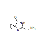 5-(Aminomethyl)-4,6-diazaspiro[2.4]hept-4-en-7-one