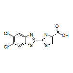 (R)-2-(5,6-Dichlorobenzo[d]thiazol-2-yl)-4,5-dihydrothiazole-4-carboxylic Acid