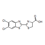 2-(5,6-Dichlorobenzo[d]thiazol-2-yl)-4,5-dihydrothiazole-4-carboxylic Acid