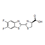 (S)-2-(5,6-Difluorobenzo[d]thiazol-2-yl)-4,5-dihydrothiazole-4-carboxylic Acid