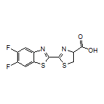 2-(5,6-Difluorobenzo[d]thiazol-2-yl)-4,5-dihydrothiazole-4-carboxylic Acid