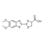 2-(5,6-Dimethoxybenzo[d]thiazol-2-yl)-4,5-dihydrothiazole-4-carboxylic Acid