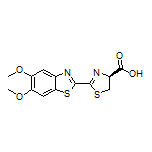 (S)-2-(5,6-Dimethoxybenzo[d]thiazol-2-yl)-4,5-dihydrothiazole-4-carboxylic Acid