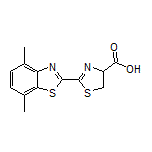 2-(4,7-Dimethylbenzo[d]thiazol-2-yl)-4,5-dihydrothiazole-4-carboxylic Acid