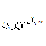 Sodium (E)-3-[4-[(1H-Imidazol-1-yl)methyl]phenyl]acrylate