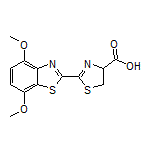 2-(4,7-Dimethoxybenzo[d]thiazol-2-yl)-4,5-dihydrothiazole-4-carboxylic Acid